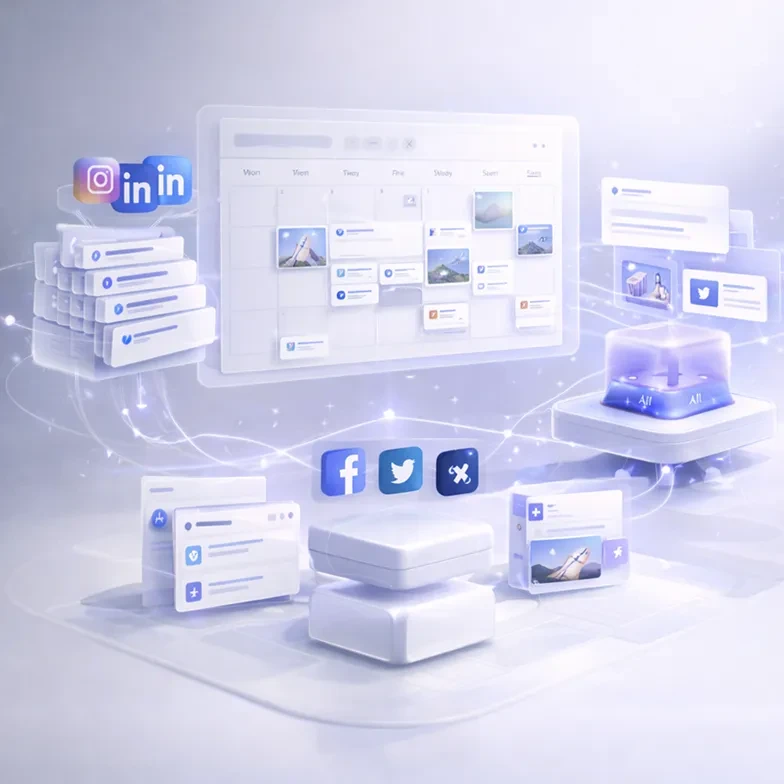 Smart publishing and scheduling dashboard