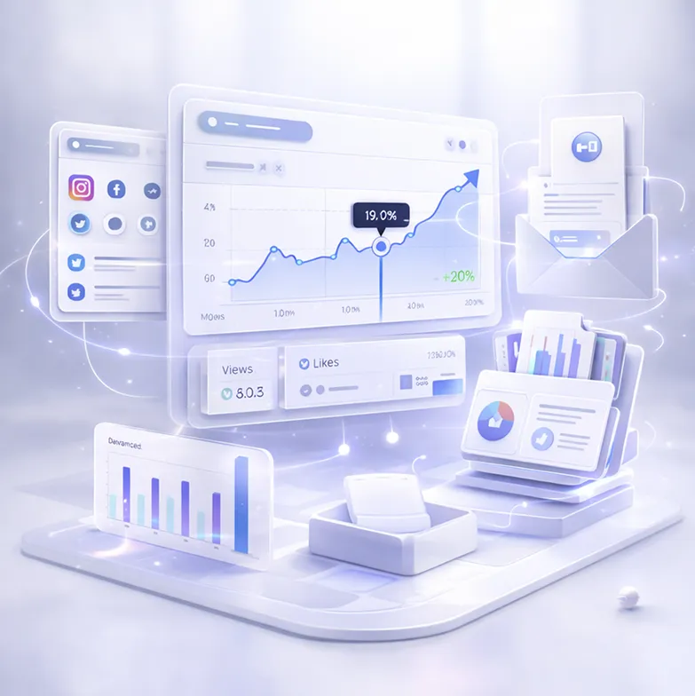 Analytics and Insights dashboard