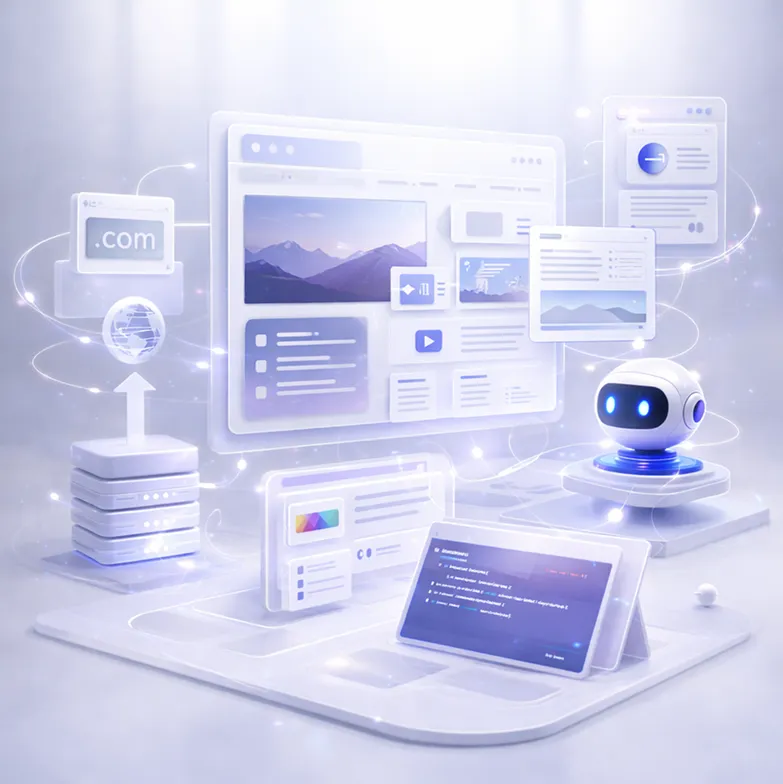 Website Builder dashboard